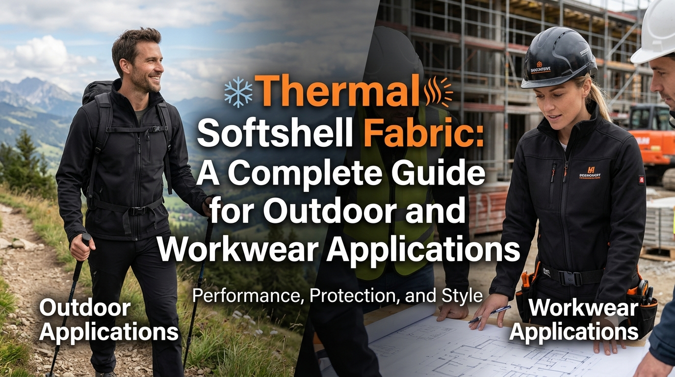 Thermische softshell-stof: een complete gids voor outdoor- en werkkledingtoepassingen