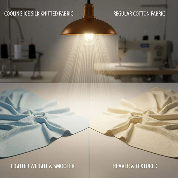 Cooling Ice Silk Knitted Fabric