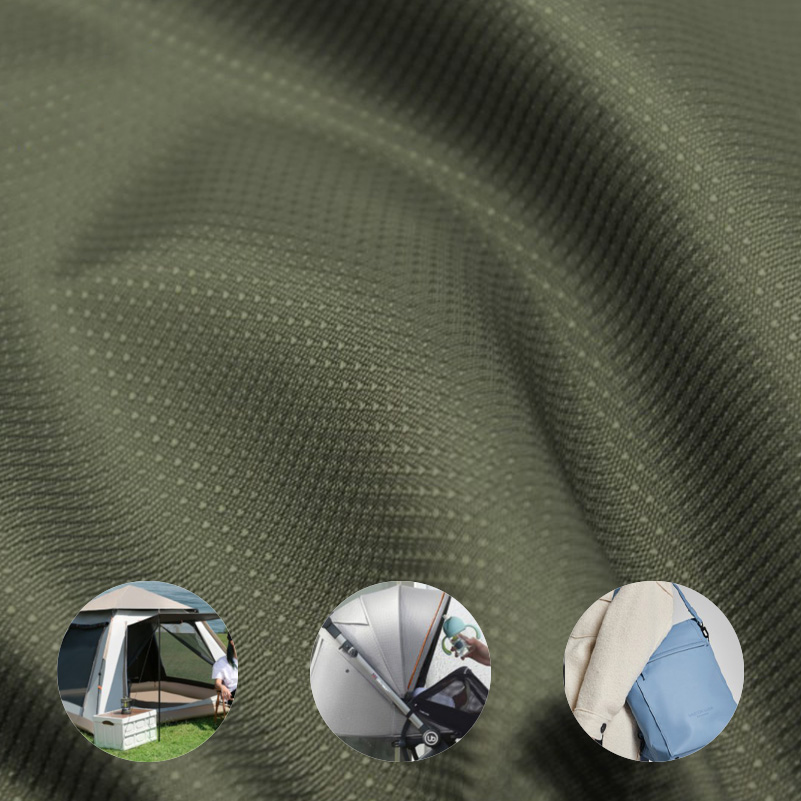 Oxford-stof van polyesterjacquard