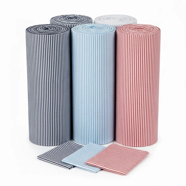 Polyester gestreepte Oxford-voering Polyester gestreepte Oxford-voering