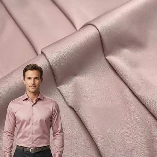 Polyester twill overhemdstof