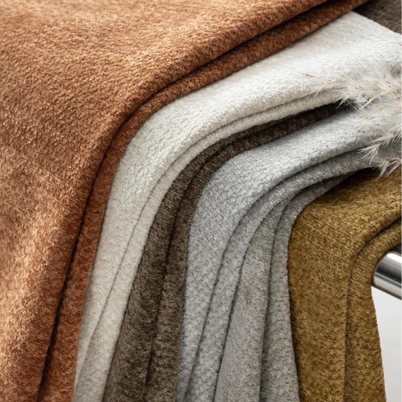 Sneeuwvlok Fleece Chenille Gordijnstof